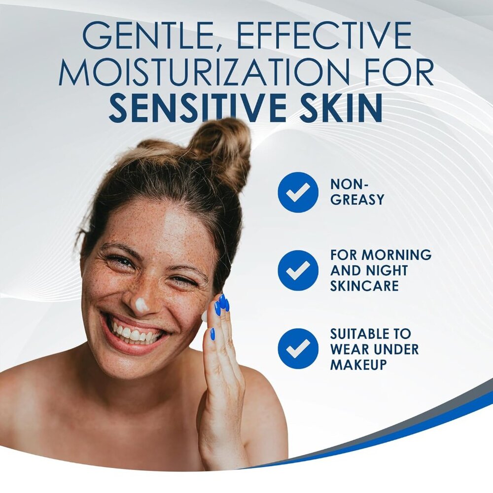 Daily Facial Moisturizer With Ceramides and Hyaluronic Acid - Formulated Without - Picture 2 of 10